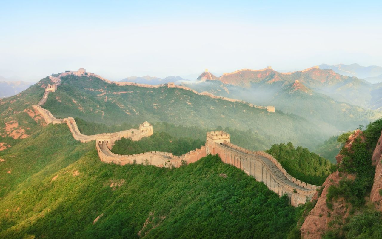 Great Wall of China, Size, Structure & Building Techniques